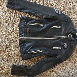 Affliction leather jacket